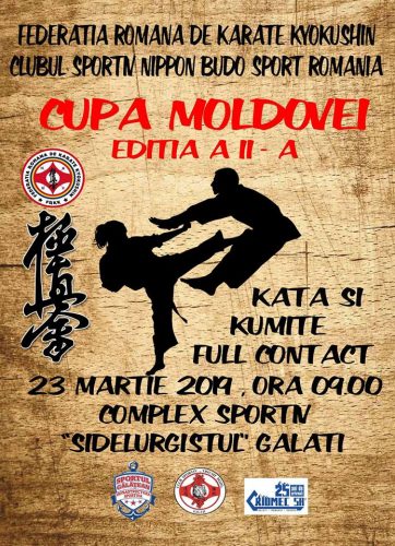 Luptătorii tulceni de kyokushin se  bat în “Cupa Moldovei”