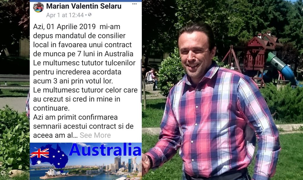 Consilierul independent Marian Valentin Şelaru a demisionat din Consiliul Local Tulcea