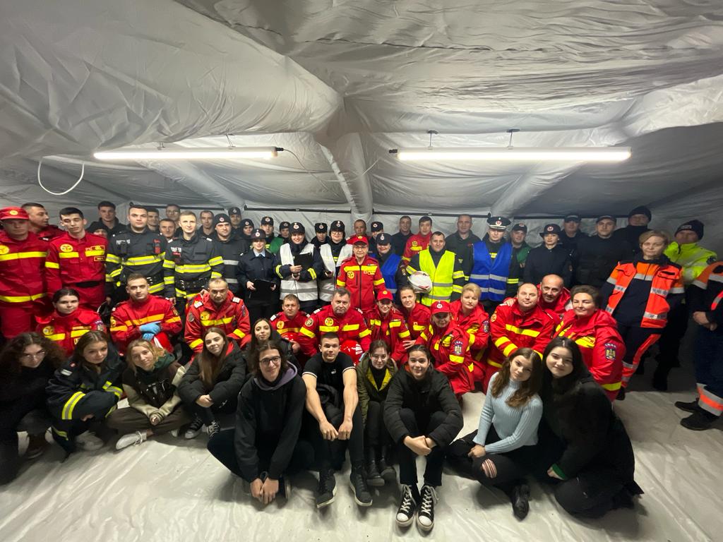 8 instituții au participant la un exercițiu de amploare în orașul Babadag