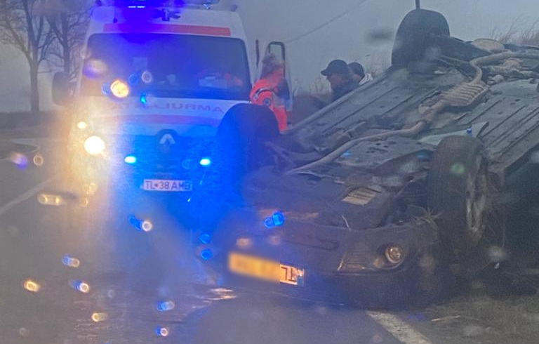 Accident la Agighiol. Din nou… Două persoane sunt rănite uşor