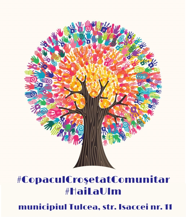 Primul copac croşetat din municipiul Tulcea – din specia EuDivers