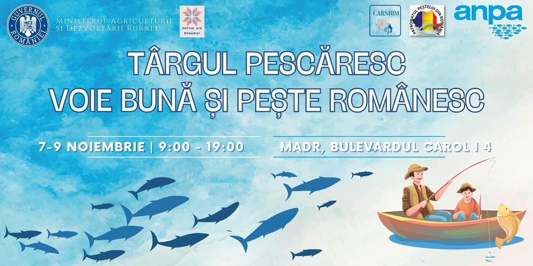 Tradițiile pescărești românești sărbătorite în aceste zile, în curtea MADR