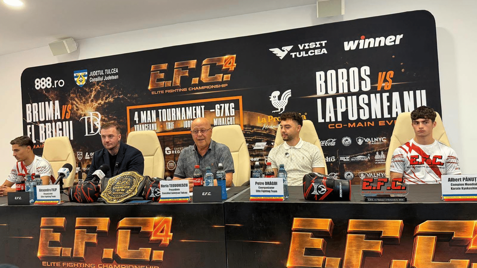 „Noaptea Campionilor” vine la Tulcea. Gală internațională de kickboxing, pe 2 octombrie, la Danubius Arena