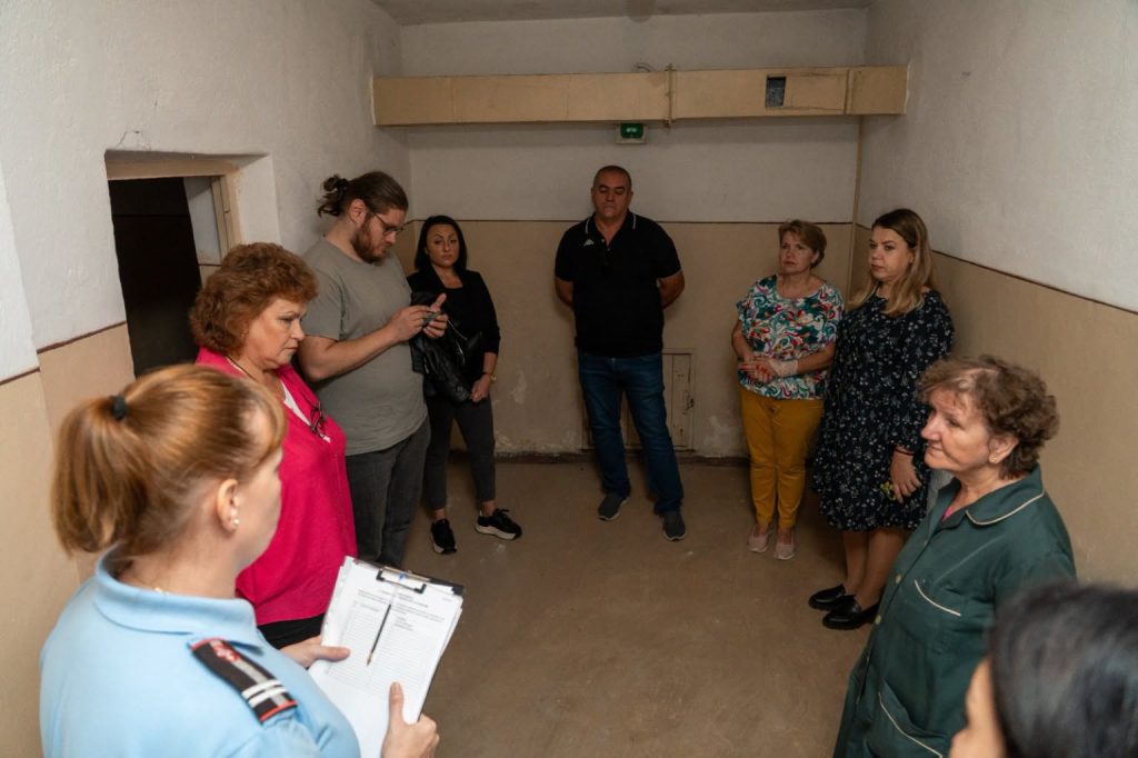 Exercițiu privind adăpostirea în situații de urgență, la Tulcea